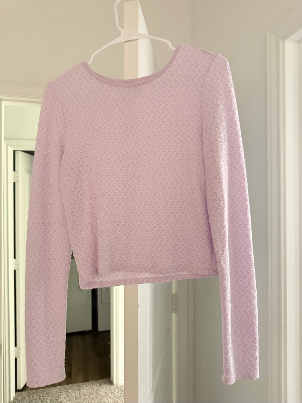 Lavender aerie top